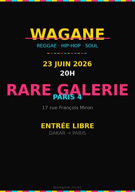 Flyer Rare Galerie — Paris 4ᵉ